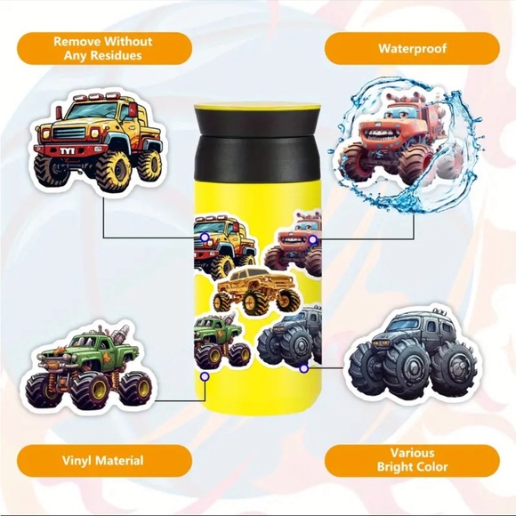 NWT! 50 pack kids stickers - Picture 3 of 3